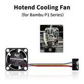 For Bambu Lab P1 Series 2510 Hotend Cooling Fan High Quality 3D Printer Fans Replacement Parts for Bambu Lab X1/P1 3D Printer